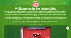 Desktop Screenshot of muehlenkoelsch.de